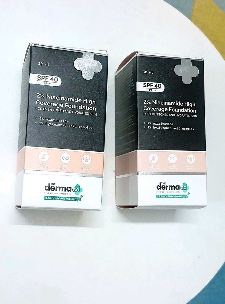 100% New Unused The Derma Co Foundation