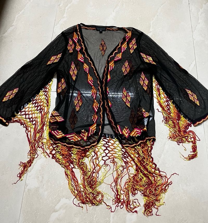 Branded Sheer Shrug