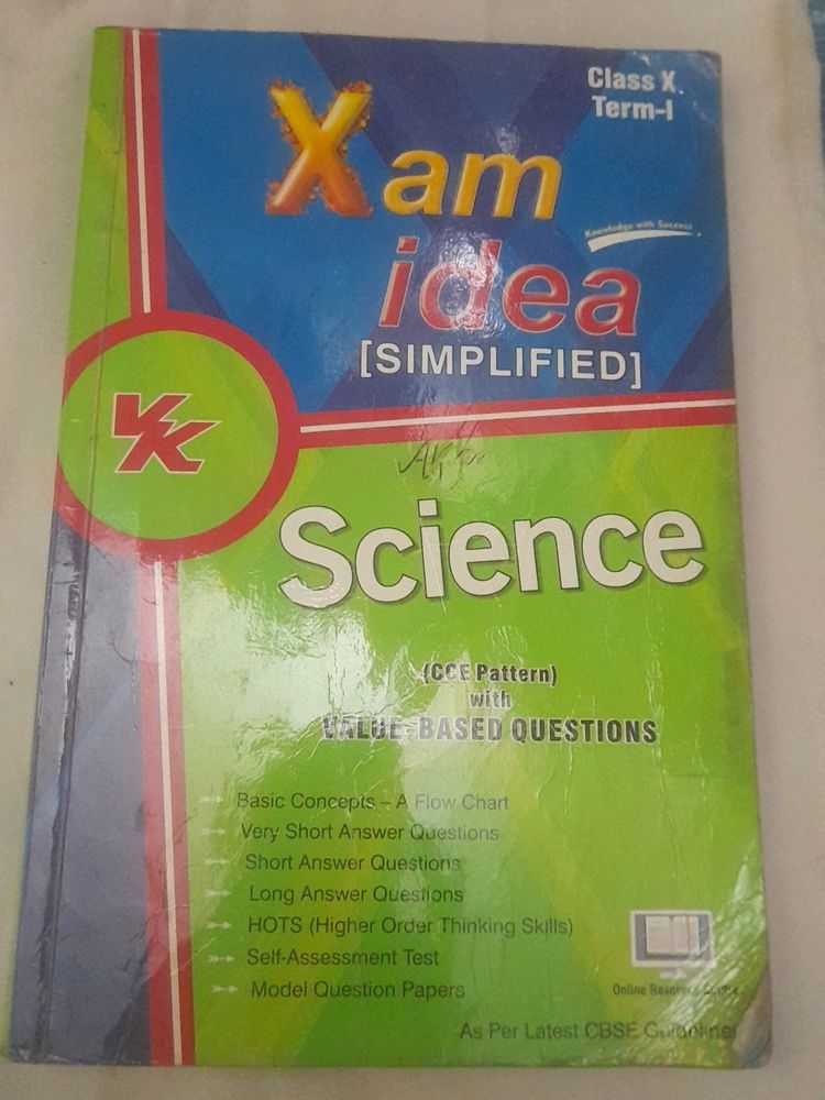 Xam Idea Science For Class 10