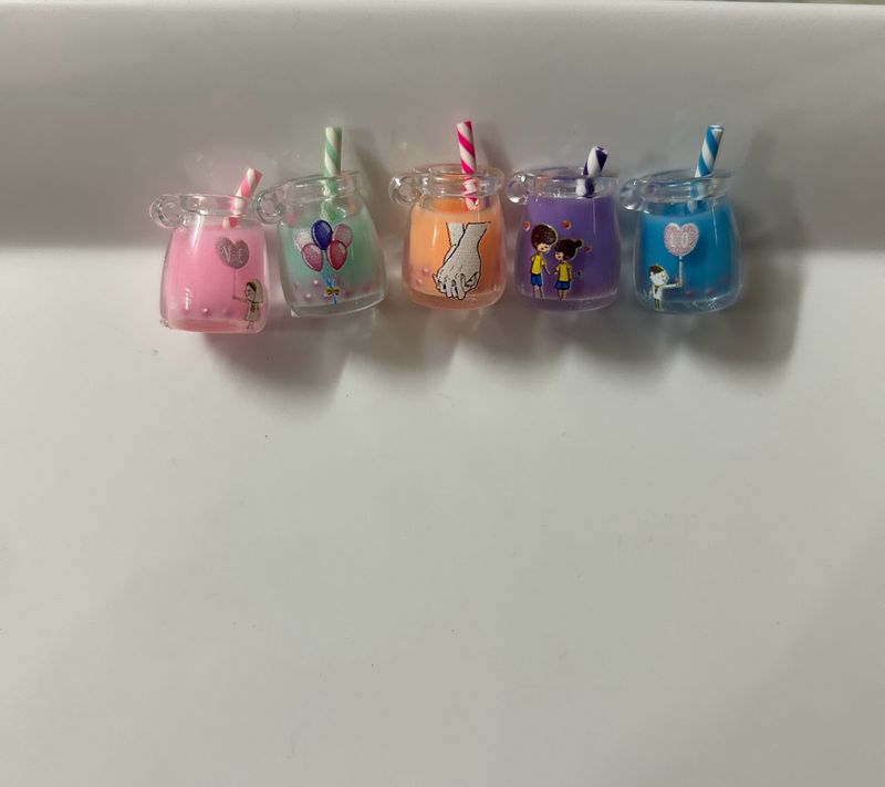 Juice Jar Charms (pack Of 5)