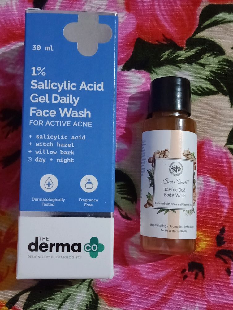 Dermaco 1% Salicylic Acid Gel Facewash Combo