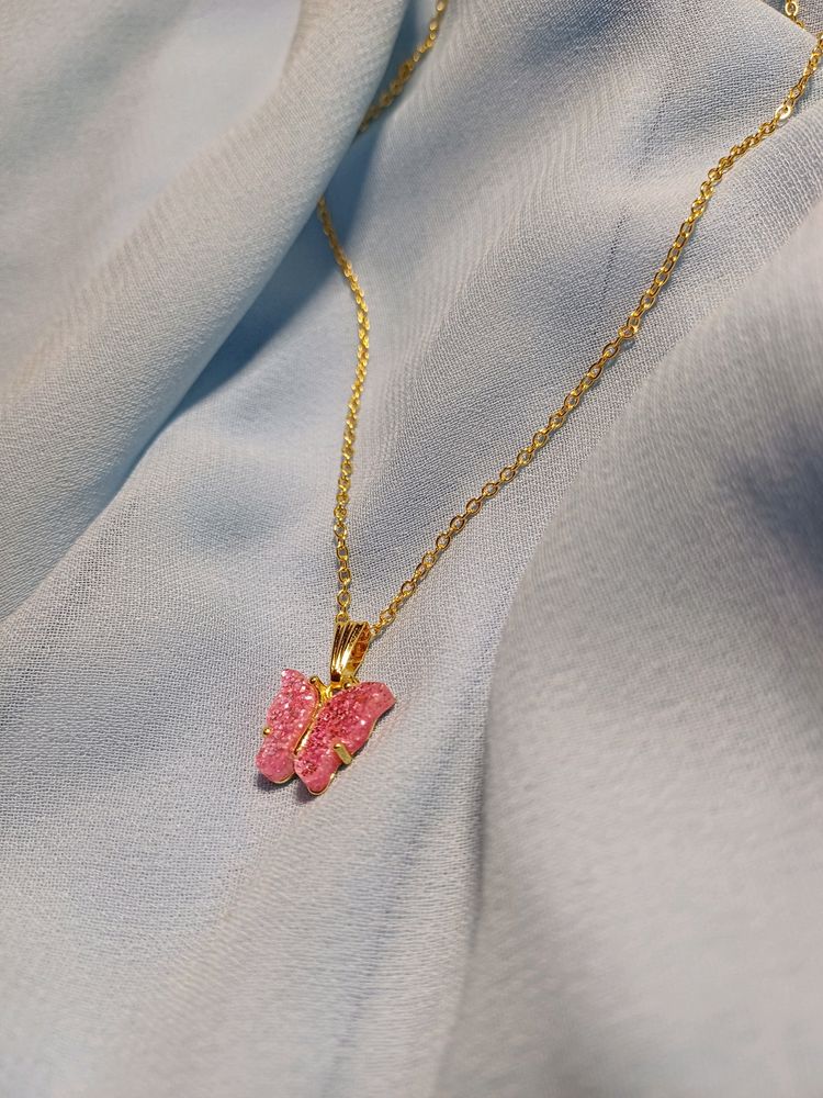 Butterfly Necklace 💓💞😍