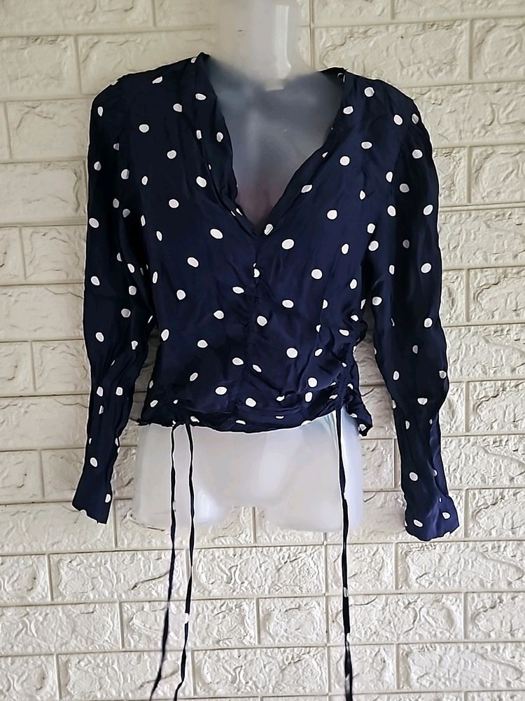 Hnm Polka Dot Top