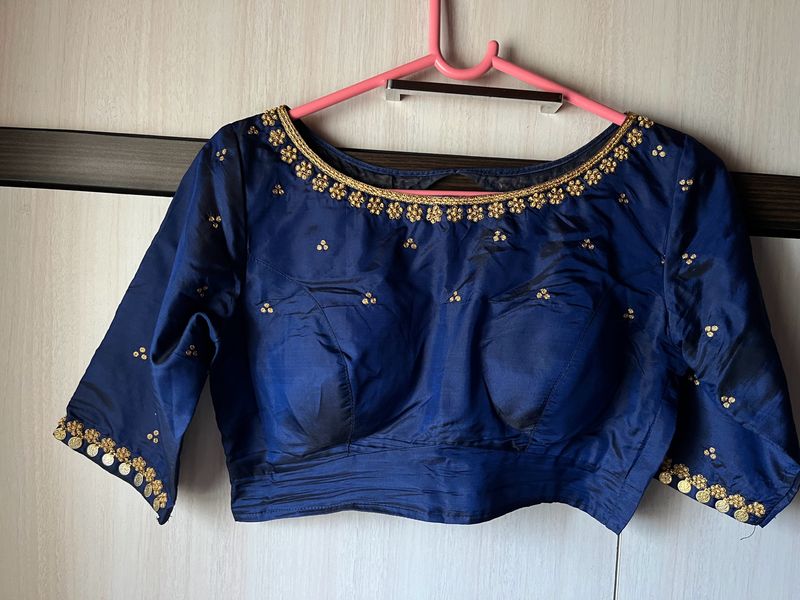 Raw Silk Blouse