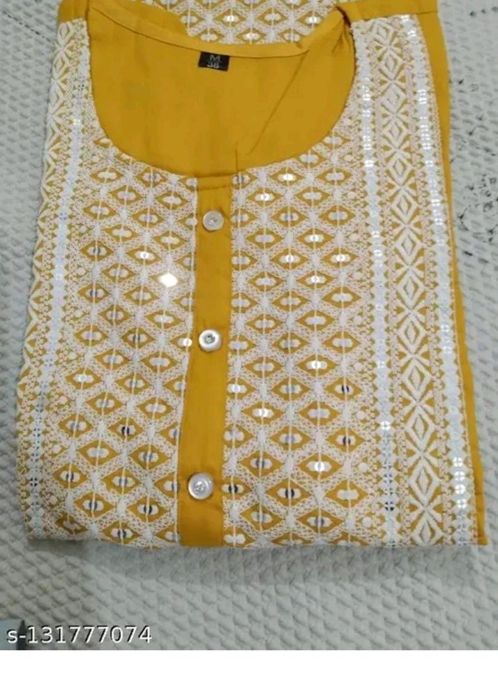 Yellow Kurti..