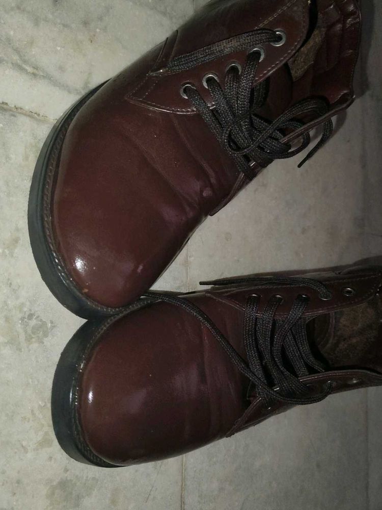 Brown Boots Shoe