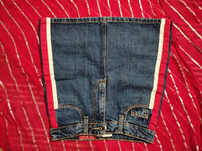 Denim Slim Short's