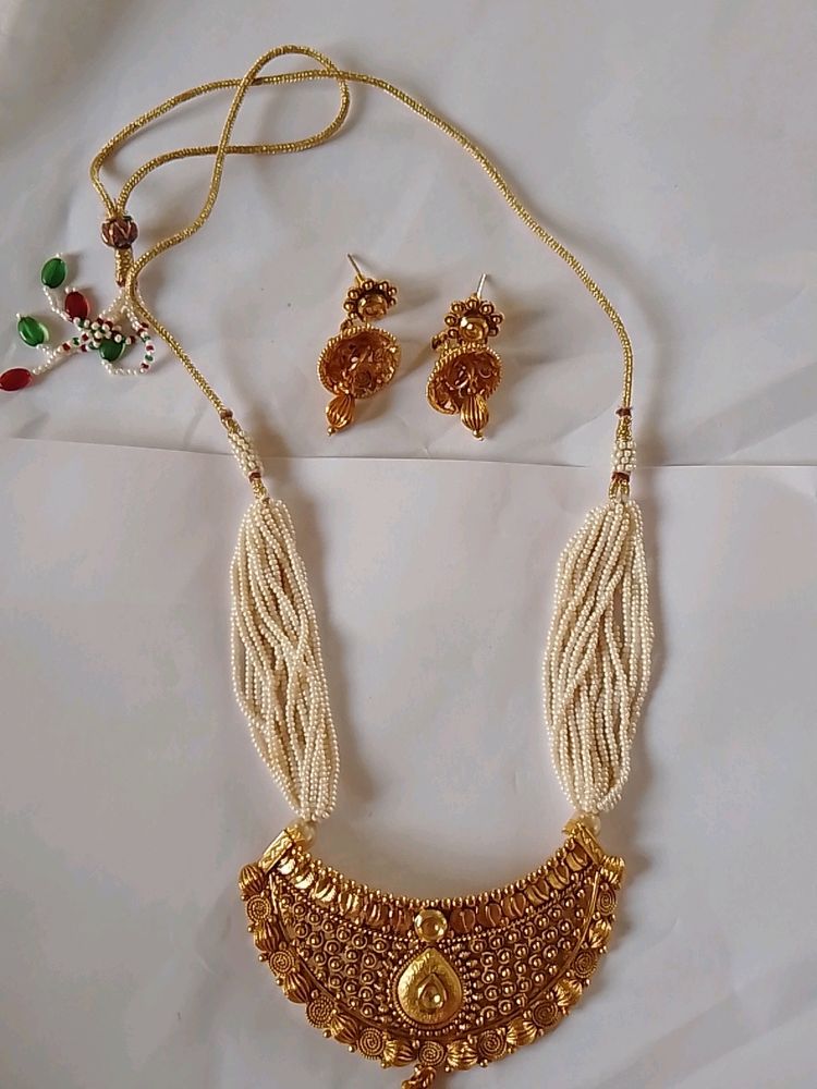 Traditional Necklace For Wedding And Festival