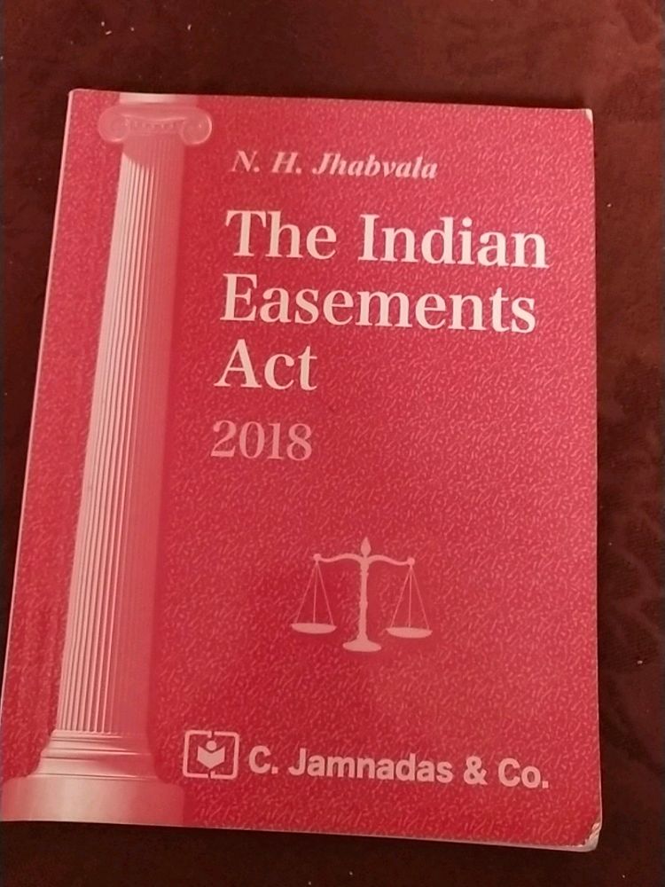 Law Book Easements Act