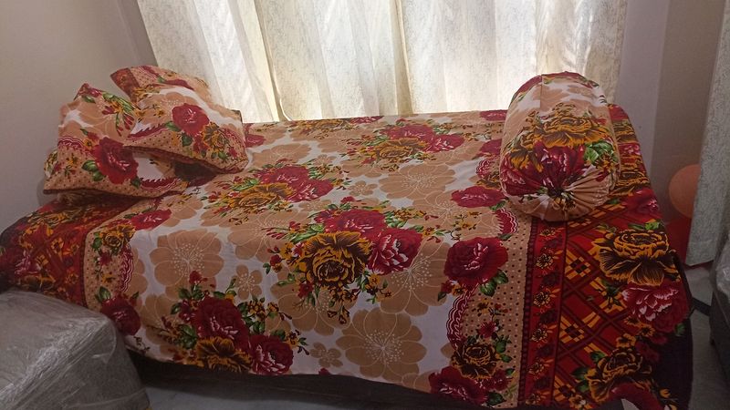 Single Bedsheet With Cover