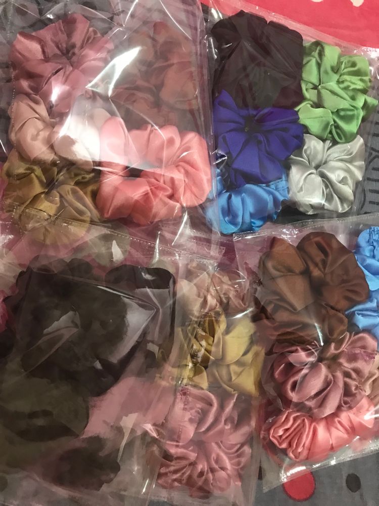 Satin Scrunchies