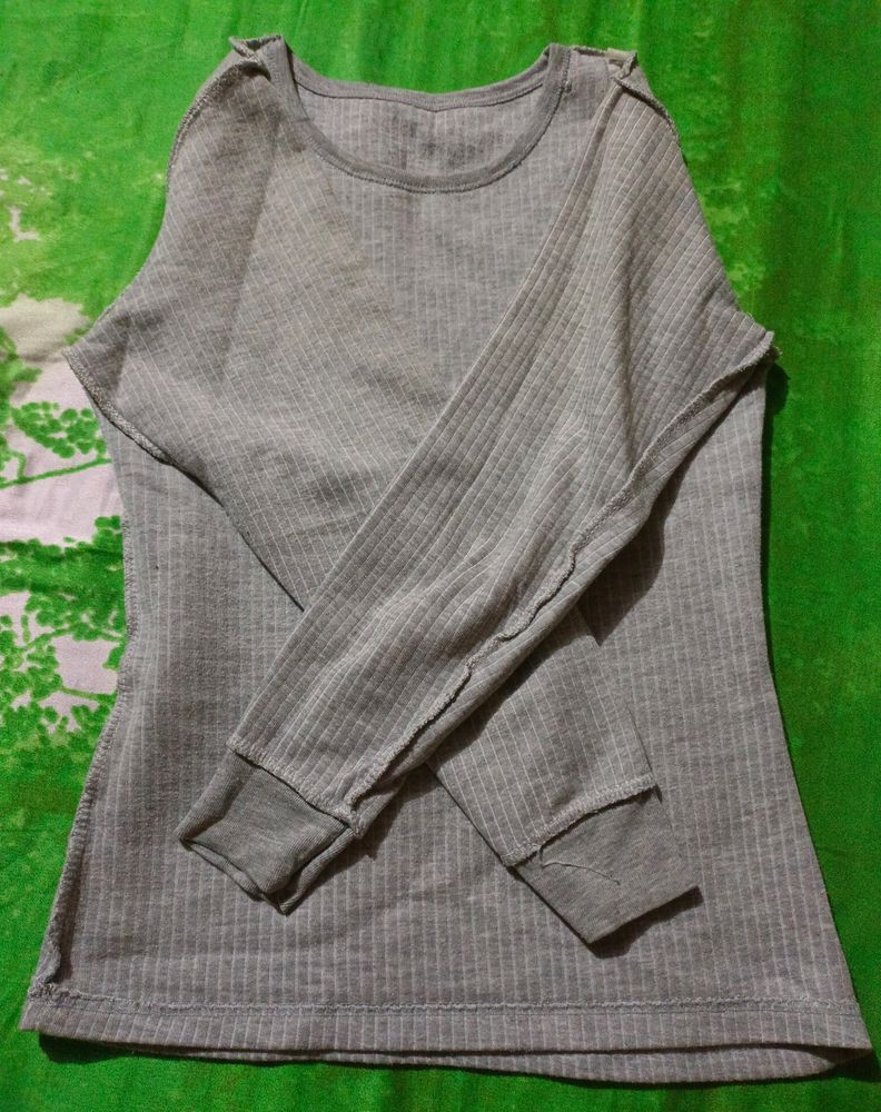 Thermal Top For Women Grey Color