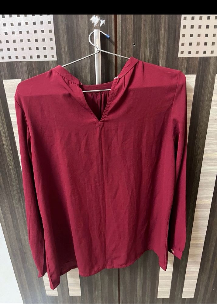 AND maroon Top (set Of 2)