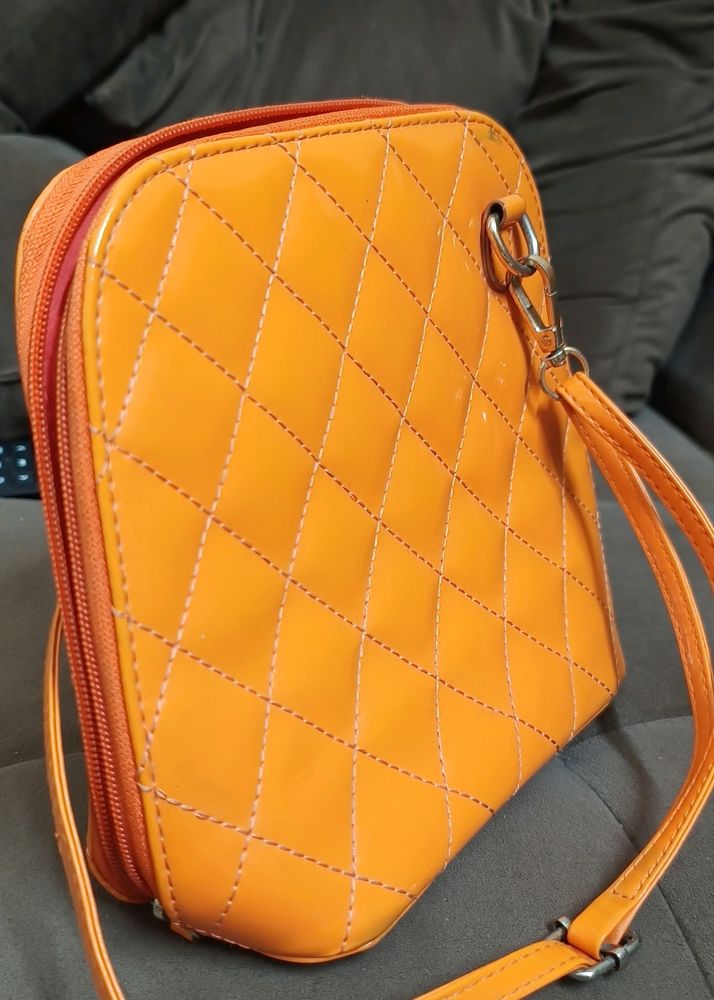 Orange Sling Bag