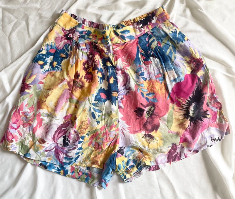 H&M Floral Shorts