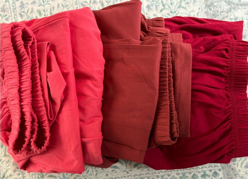 Fabindia Leggings Set of Three