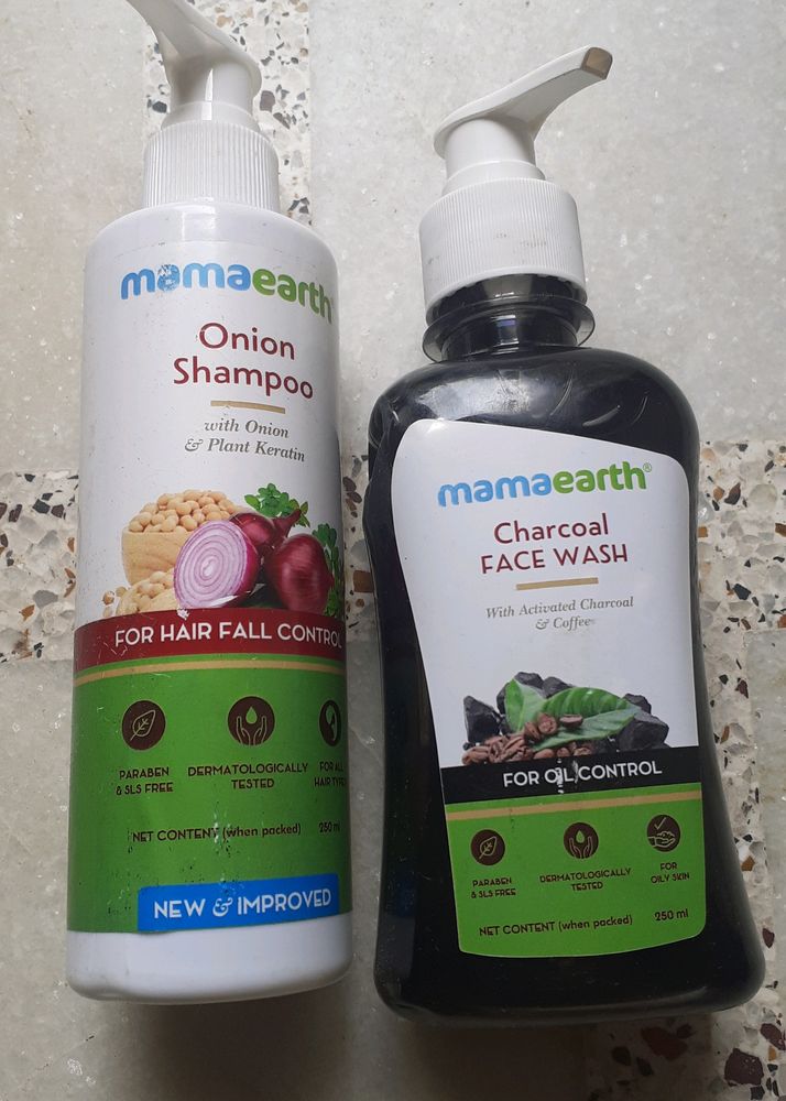 Mamaearth Shampoo And Facewash Combo Offer