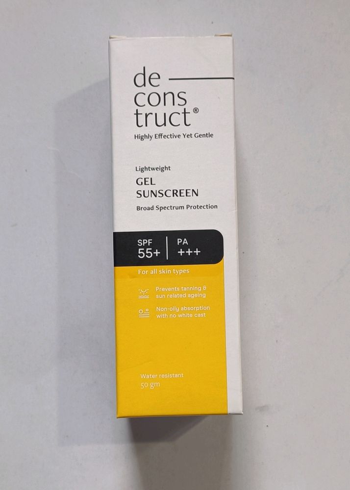 Deconstruct Lightweight Gel Sunscreen