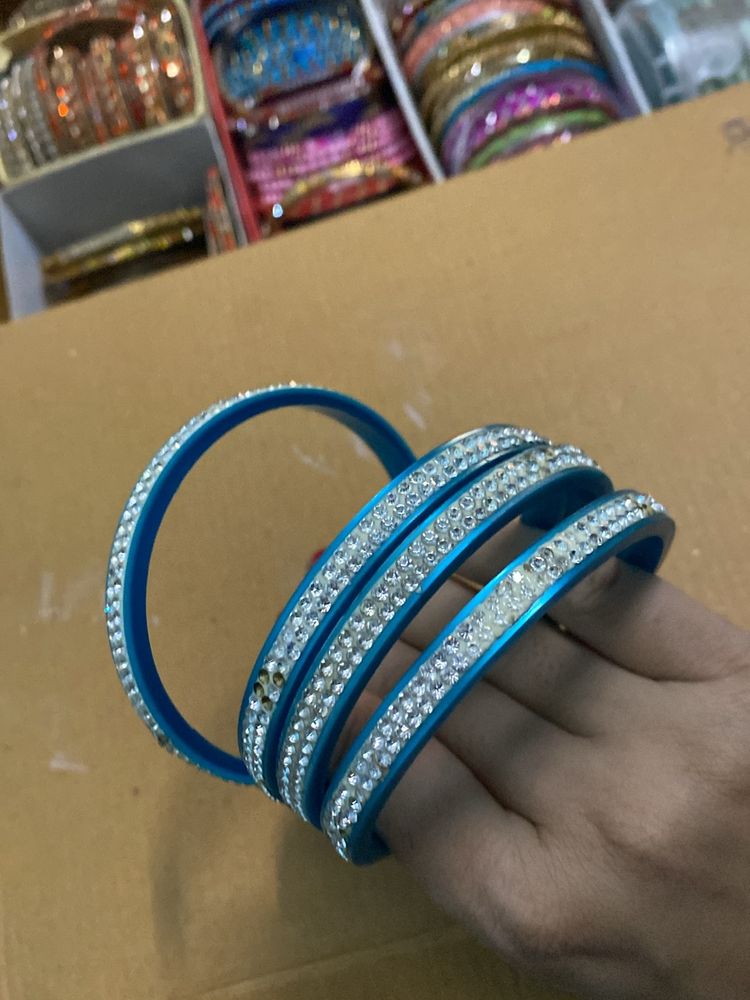 Blue Stone Bangles