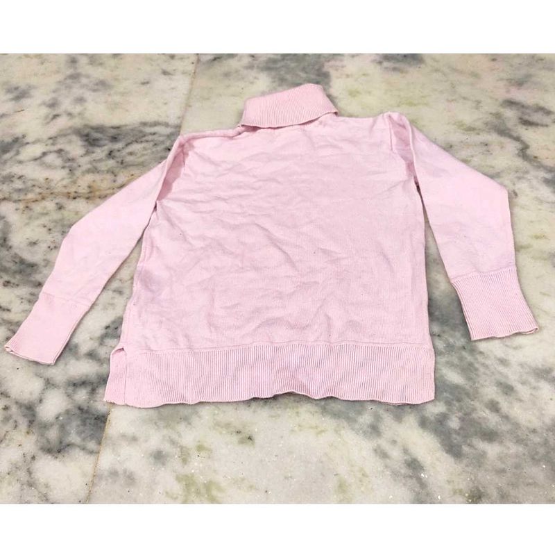 High Neck Soft sweater For Girl's