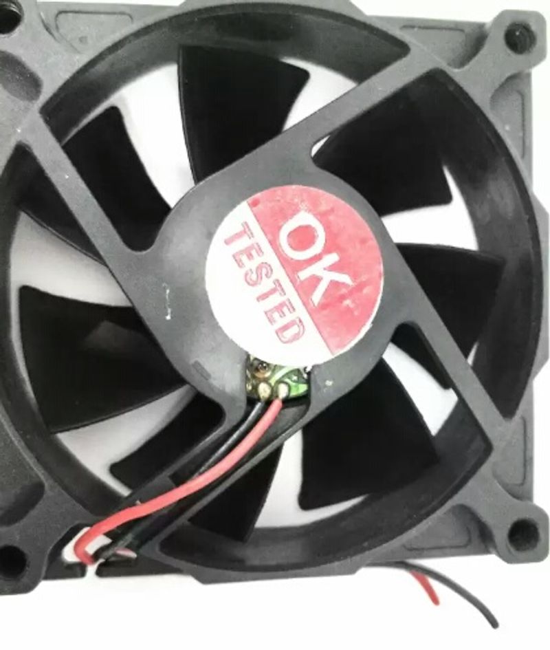 2 Pcs Cooling Fan 12v Dc