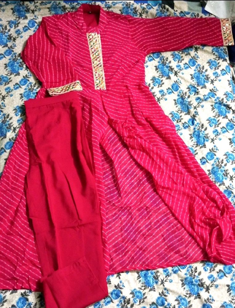 New/Unused A Line Kurti With Pant