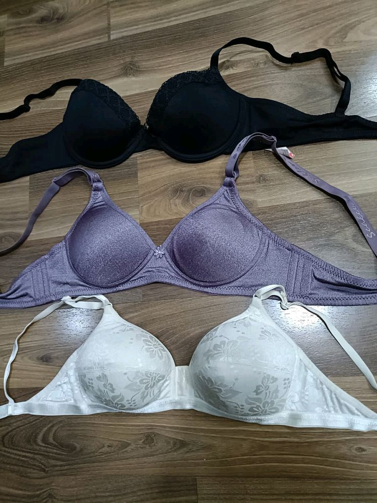 Combo Of 3 Padded Bra