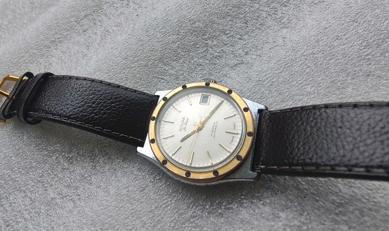 Rare Royal Vintage Sicura Breitling 1950s Watch