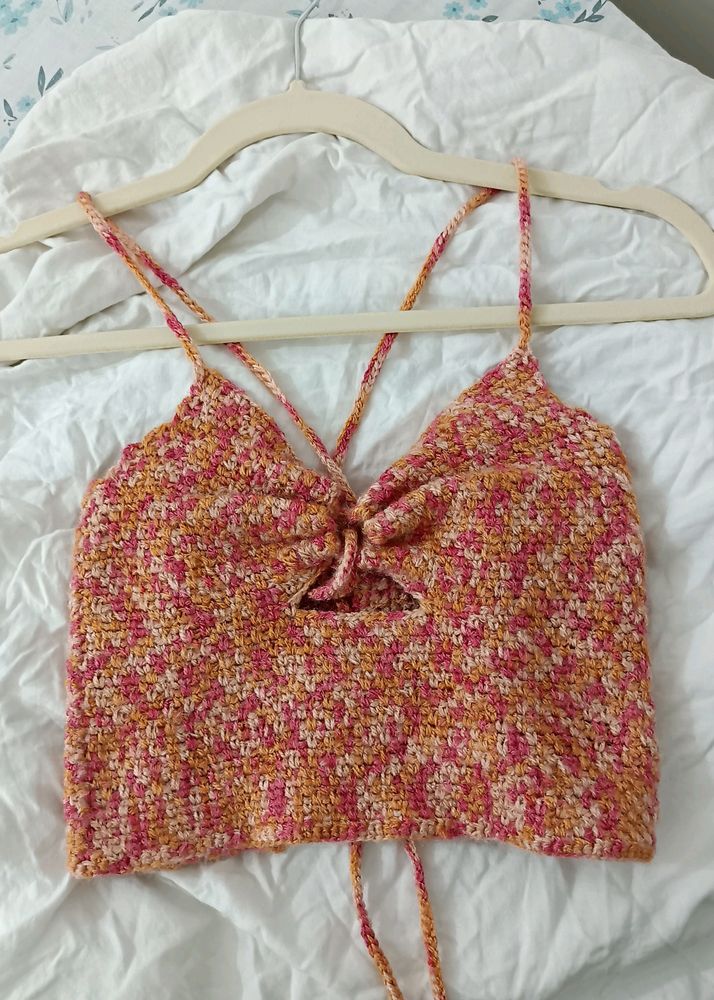 Crochet Crop Top - XS/XXS