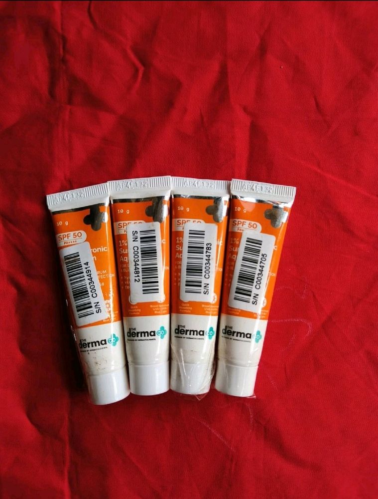 Pack Of 4 Derma Co Mini Sunscreen