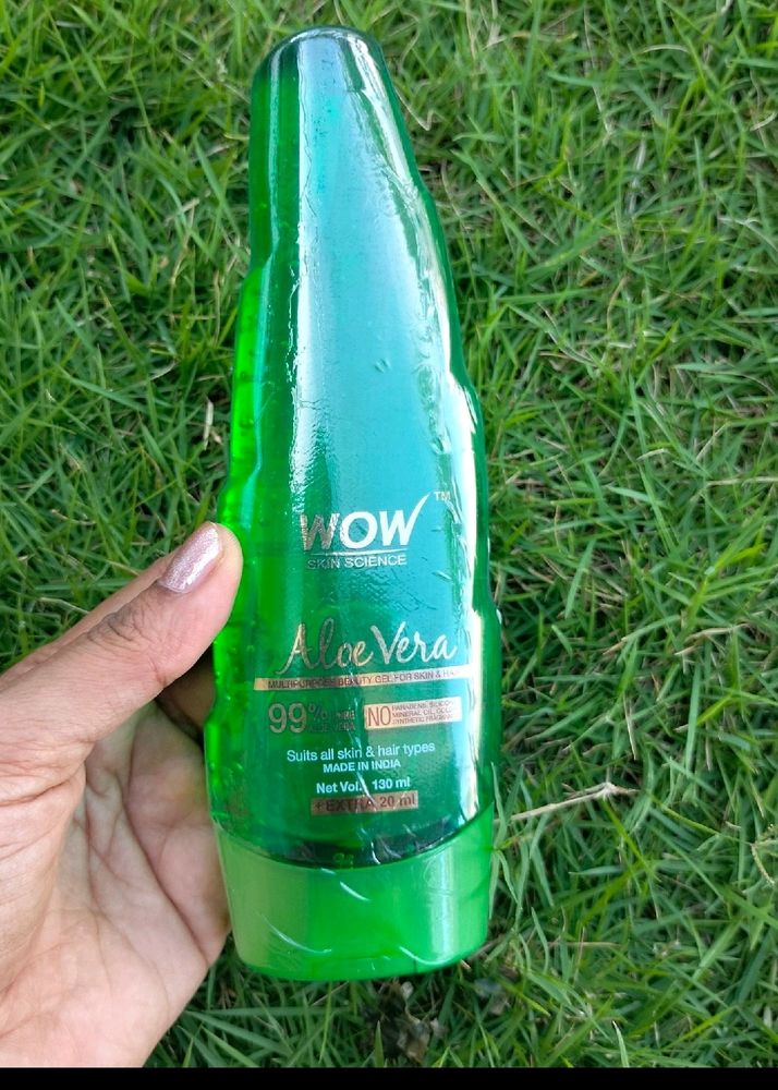 Wow Aloe Vera Gel For Skin And Hair