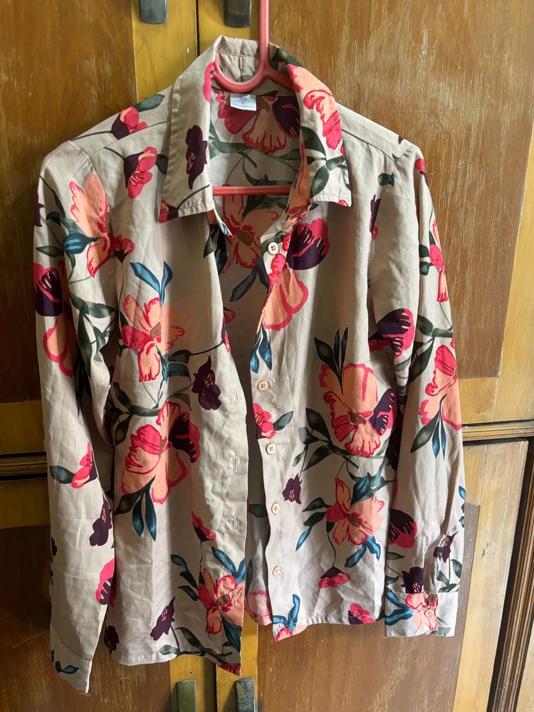 A Floral Shirt