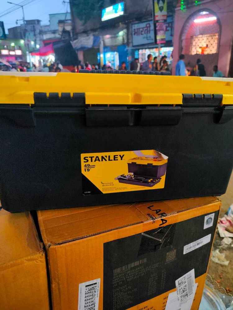 New Stanley Tool Box Kit Set 19 Inch