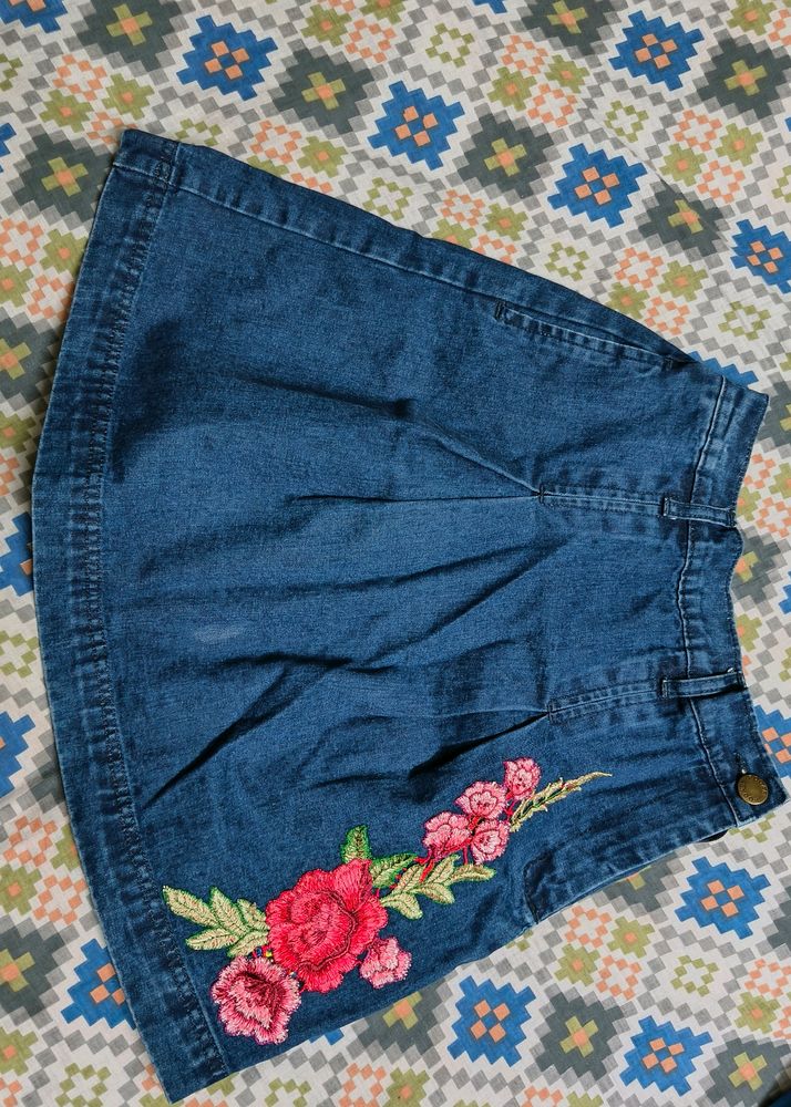 Denim Skirt