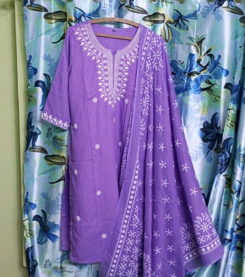 New/Unused Embroidered Kurta Set