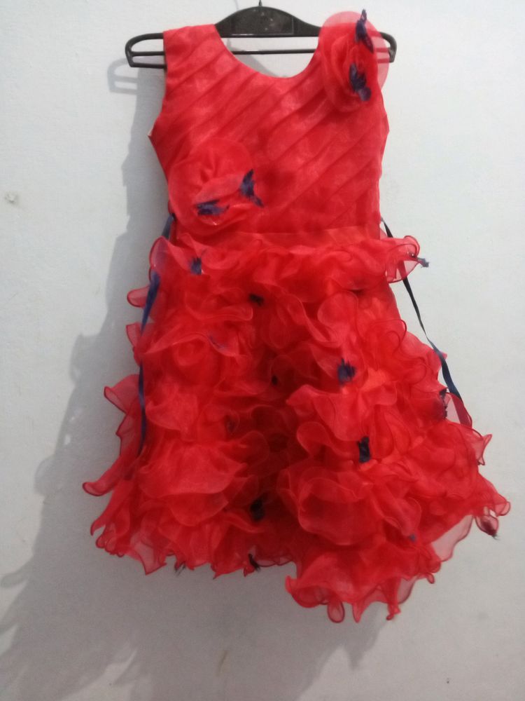 Red Color Frock