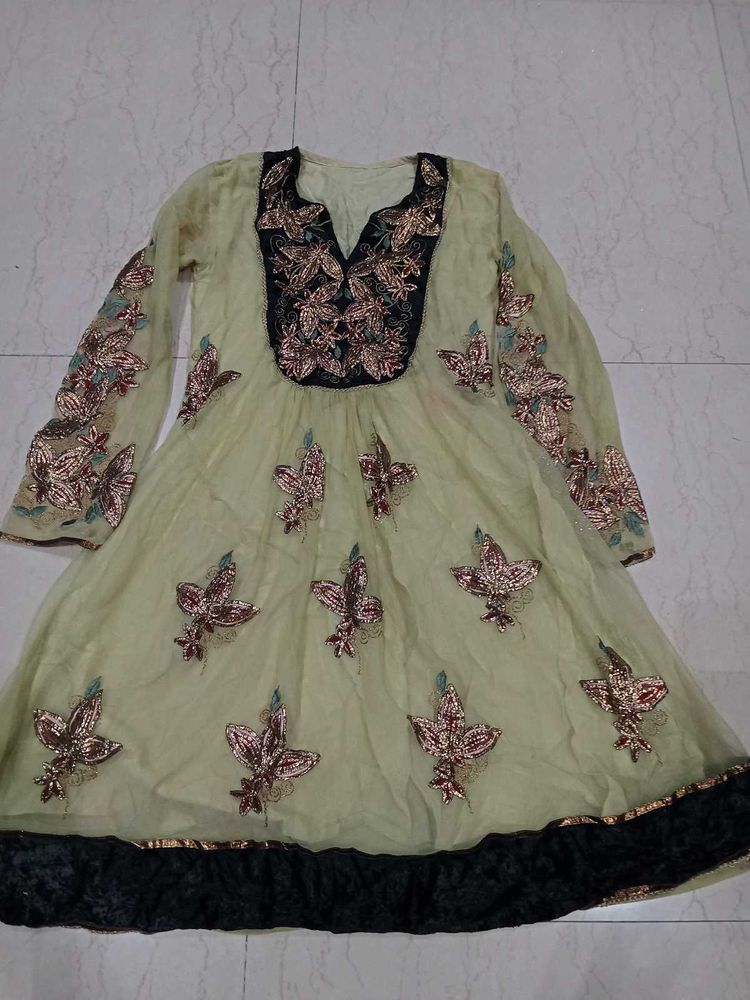 Short Anarkali Kurti