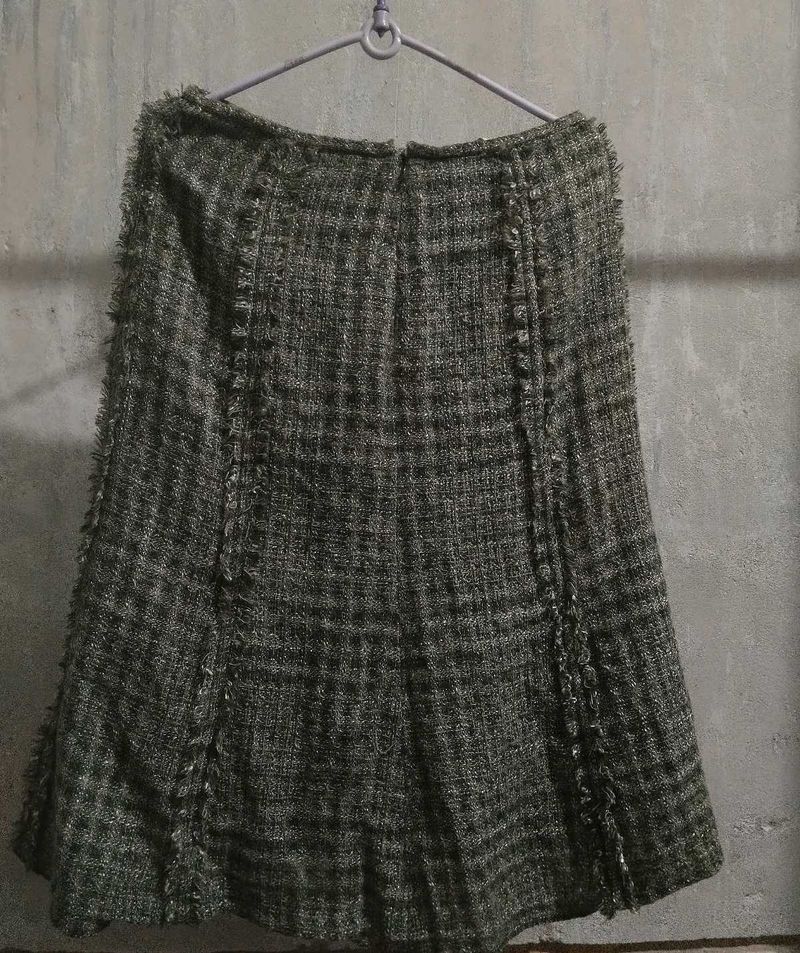 Vintage Tweed Skirt