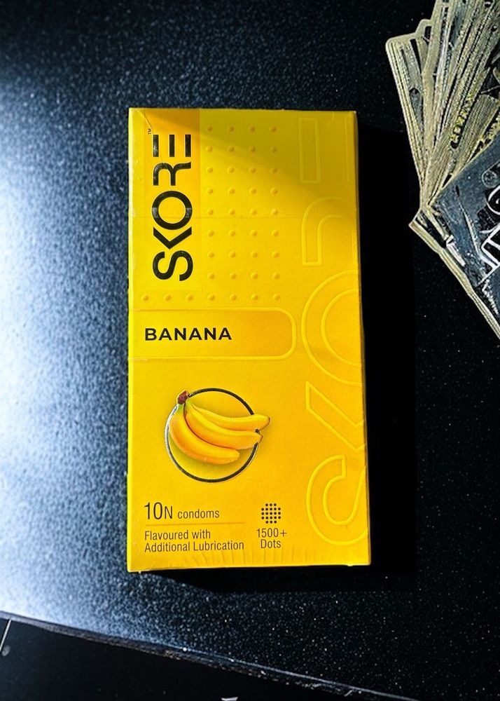 Skore Condoms - 10 Count (Banana)