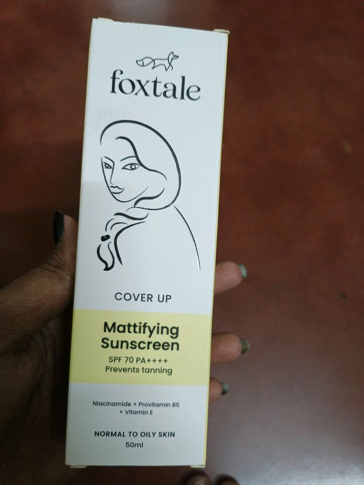 Foxtale Mattifying Sunscreen