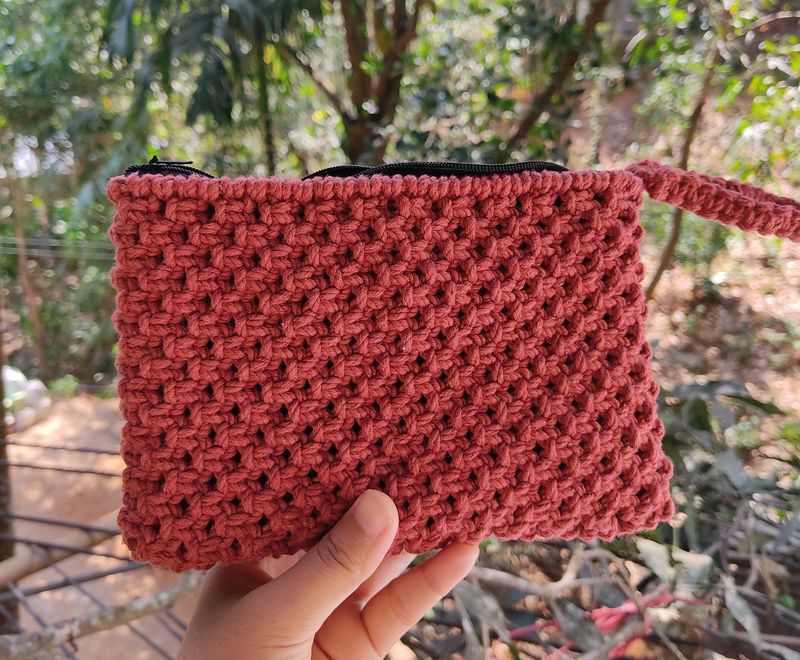 Macrame Wallet Or Purse Bag Women