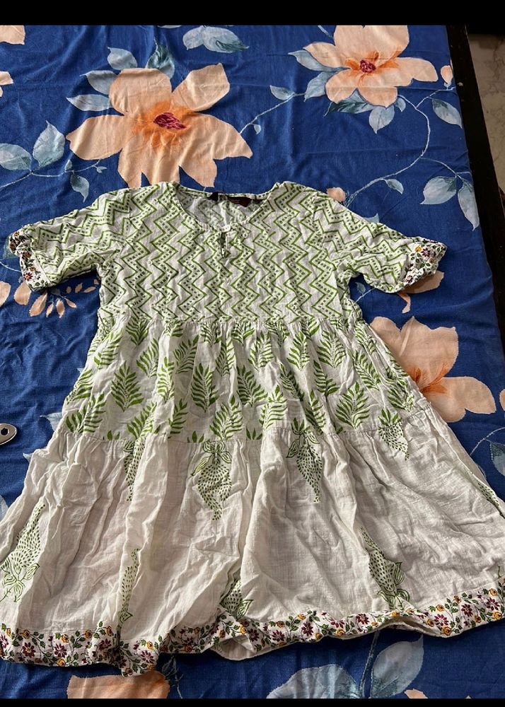 Sangaria Pure Cotton Frock For 9 To 10 Year Girls Very Beautiful 🤩