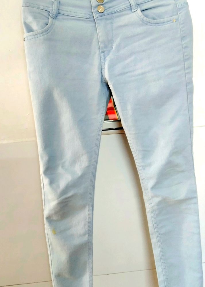 It Is A Light Blue Jeans With Good Condition We U