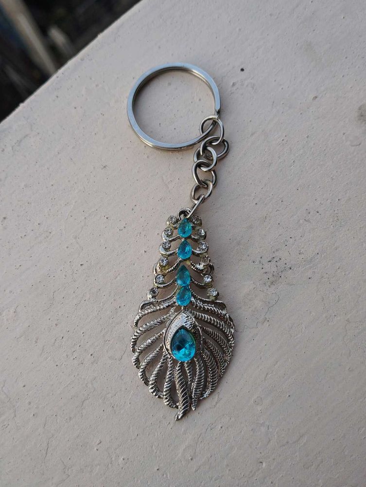 Key chain #preety #charm #peacock #ring #earring