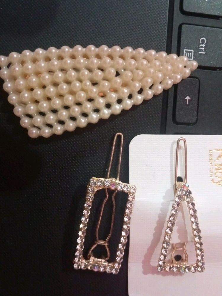 Set Of 3 Hair Accessories