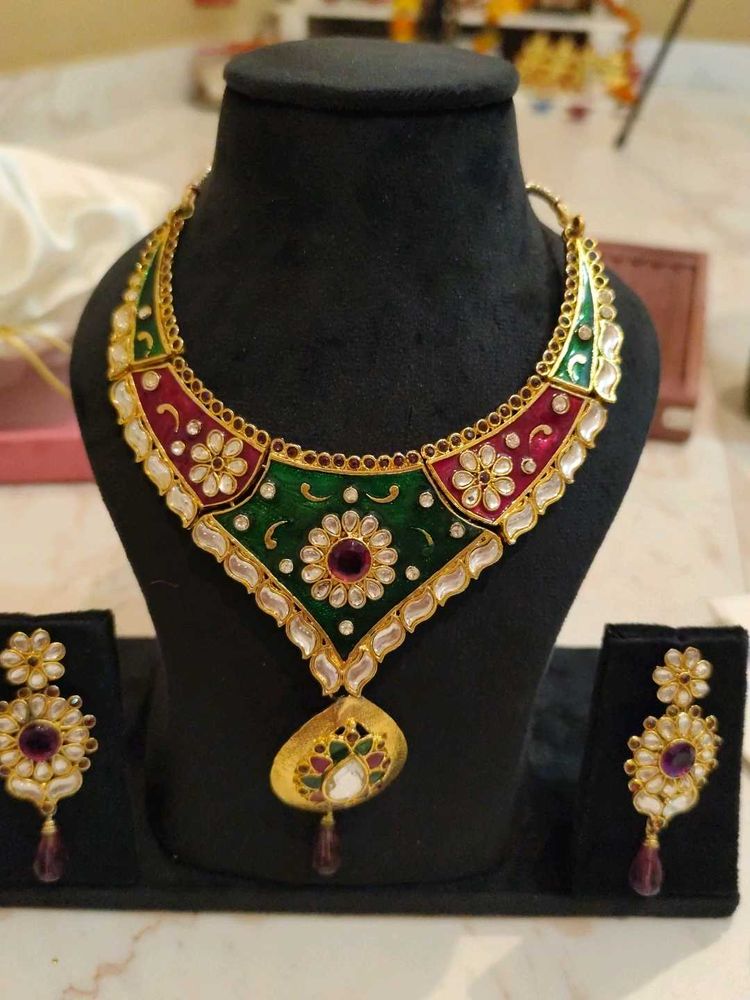 Meenakari 03 jewellery sets