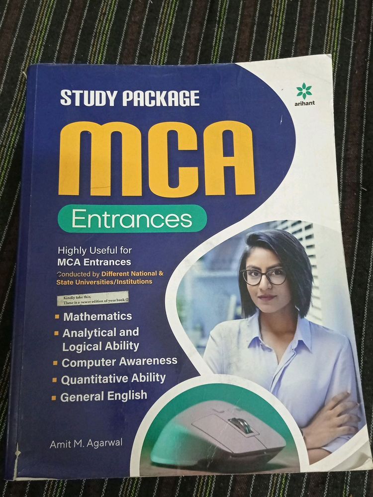 Arihant  Mca Entrances Preparation Book