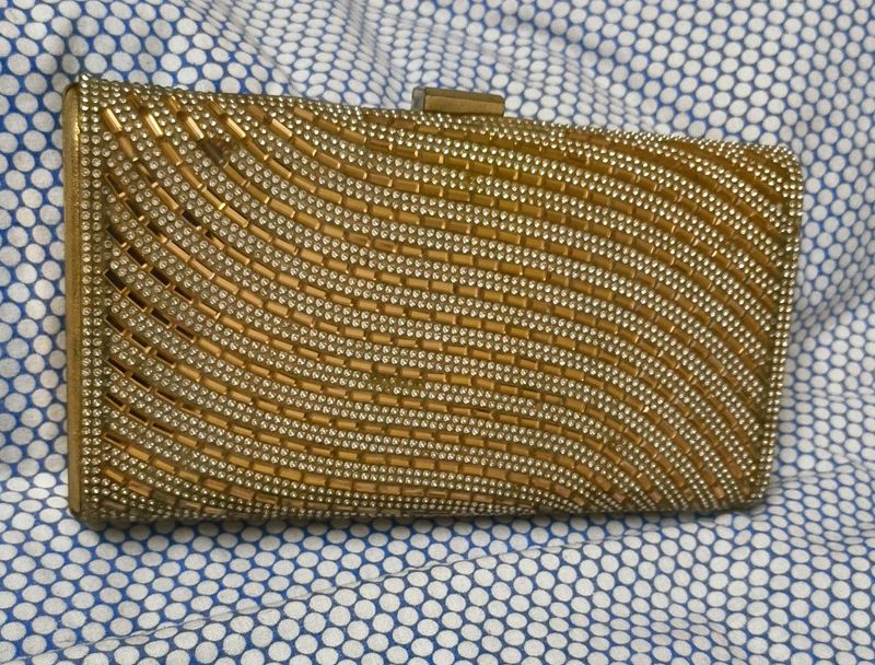 Party Wear Sequence Work Clutch