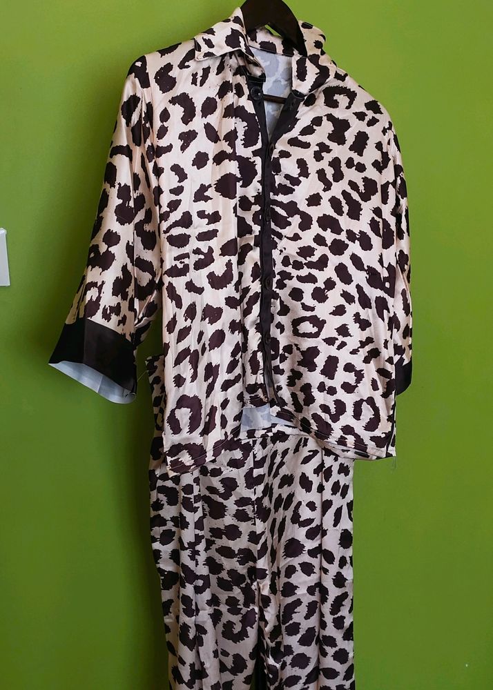 Animal Print Coord Set New With Tag