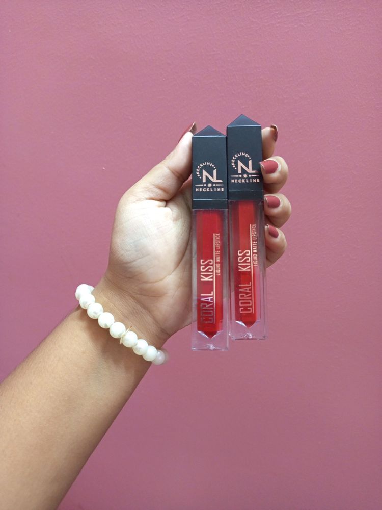 Pack Of 2 Dark Liquid Matte Lipstick